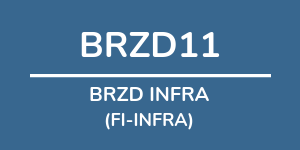 Logo do fundo BRZD INFRA