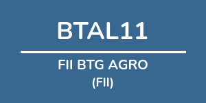 Logo do fundo FII BTG AGRO