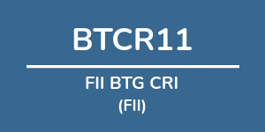 Logo do fundo FII BTG CRI