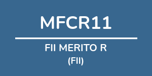 Logo do fundo FII MERITO R