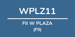 Logo do fundo FII W PLAZA